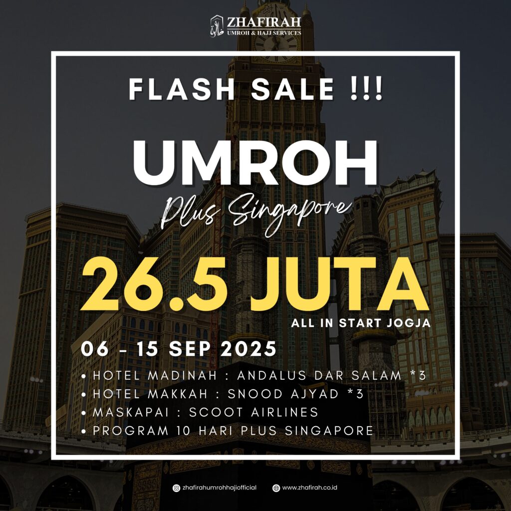 UMROH JOGJA FLASH SALE !!!